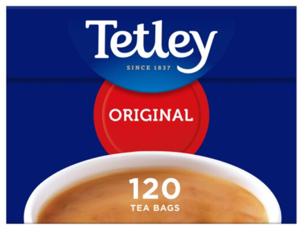 Tetley Original 120 Teabags 375G